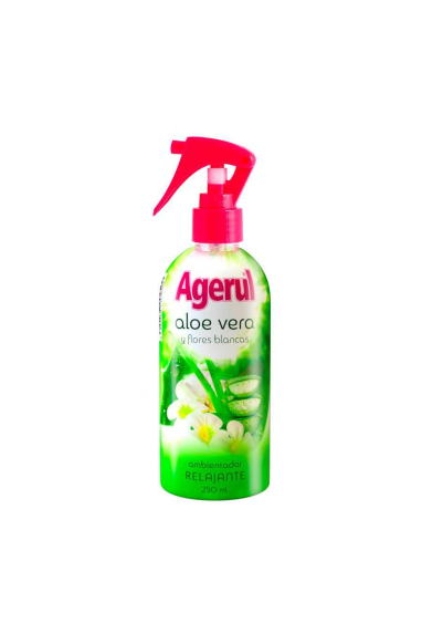 Spray désodorisant Aloe vera & Fleurs blanches – Agerul PARFAMBALOE_250