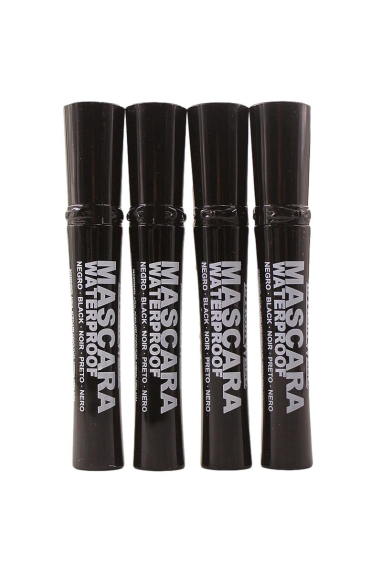 Lot de 4 mascaras Waterproof - Black X4_MASWATTERNOIR