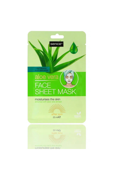 Feuchtigkeitsspendende Gesichtsmaske – Aloe Vera