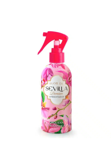 Spray désodorisant premium Fleur de Seville Orchidée et Bougainvillier - Agerul