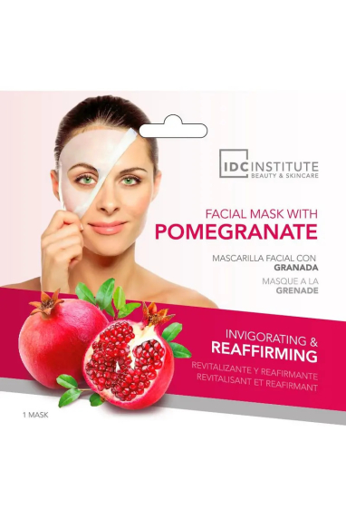 Granatapfel-Gesichtsmaske – revitalisierend
