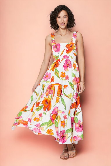 Large summer dress - MAXIPA4004V